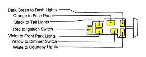 1956 gm light switch wiring diagram 